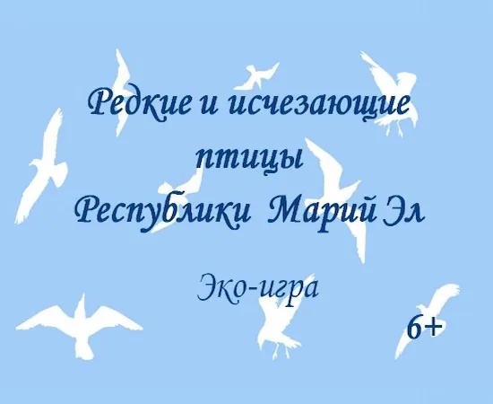 Экологическая игра "Редкие и исчезающие птицы Республики Марий Эл"