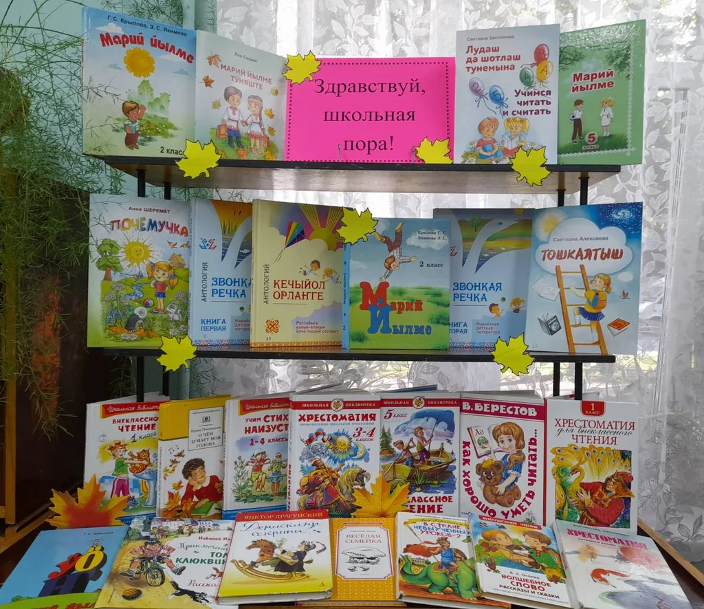 Книжно-иллюстративная выставка «Здравствуй, школьная пора !»