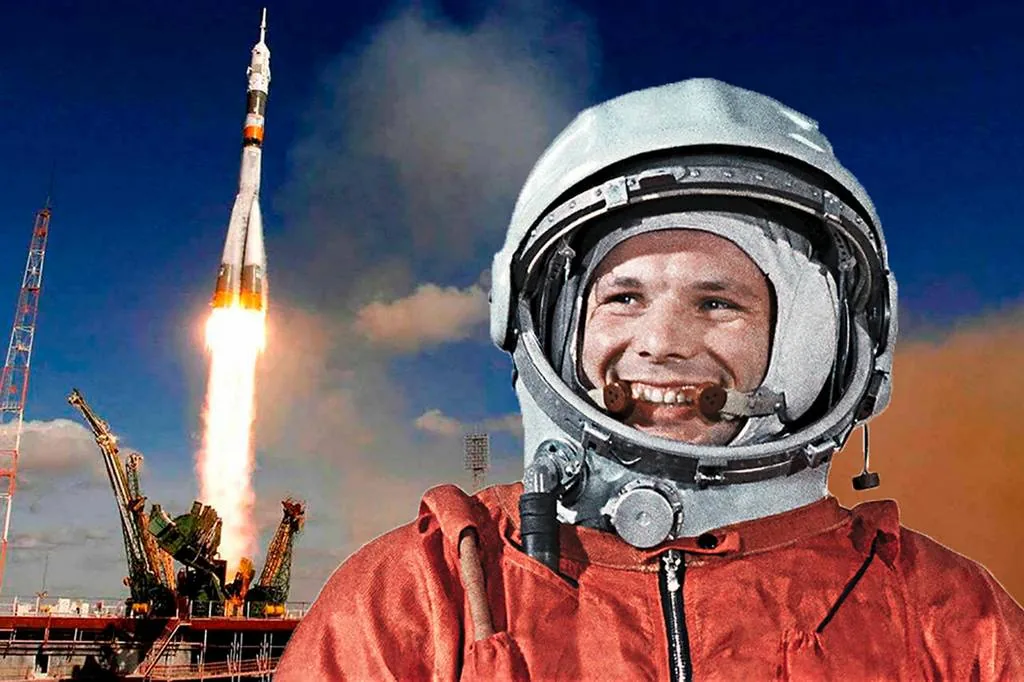 Ю. Гагарин. 108 минут полёта вокруг Земли.