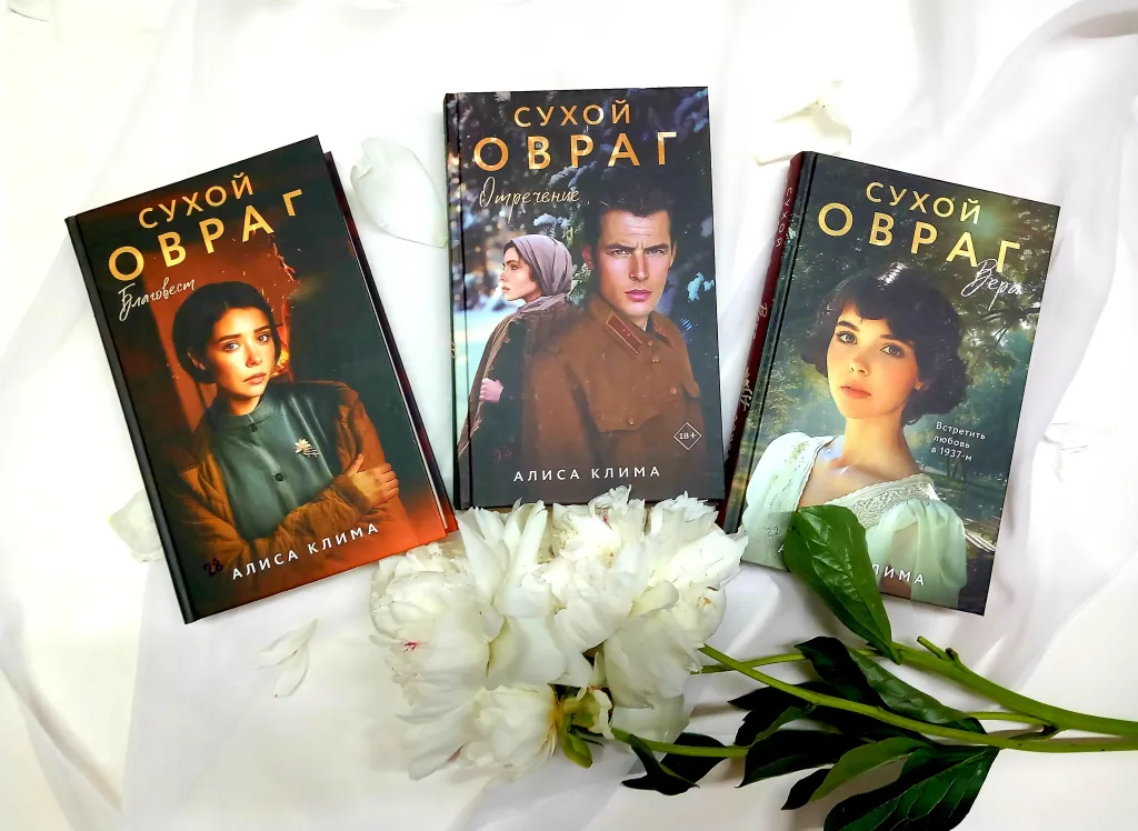Библиотекарь рекомендует: Алиса Клима цикл «Сухой овраг: «Вера», «Отречение», «Благовест»